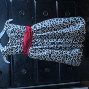 Girls 3t animal print dress